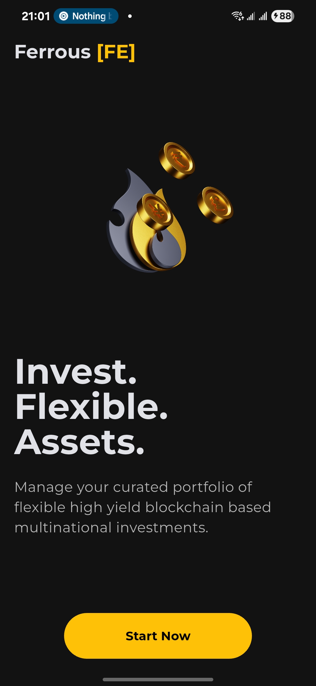 Ferrous app preview
